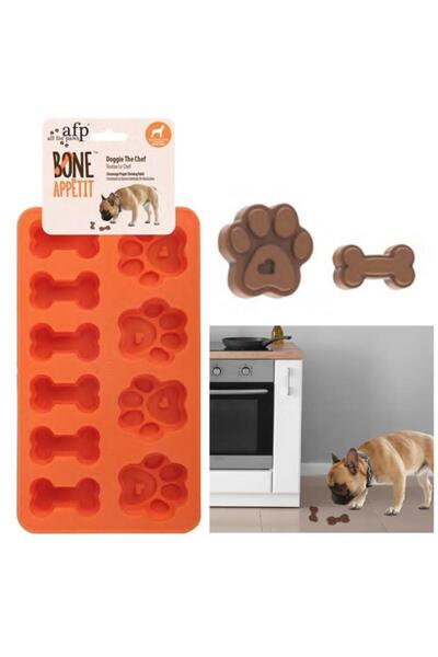 Genel Markalar Ödül Maması Silikon Kalıp Kemik 19.5x11x1.8 Cm
