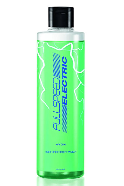AVON Full Speed Electric 2’si 1 Arada Saç Ve Vücut Şampuanı 250 Ml.