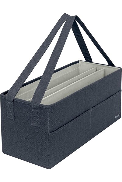 Leitz Hot Desking Kumaş Çalışma Çantası Gri - Tamamen Katlanabilir ve Çevre D...
