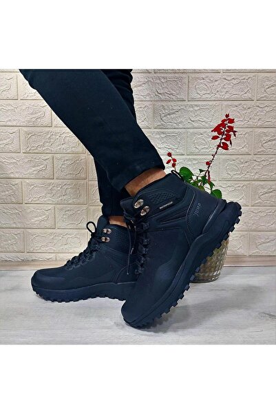 Jump 29652 Black Waterproof Non-Slip Comfortable Men's Boots