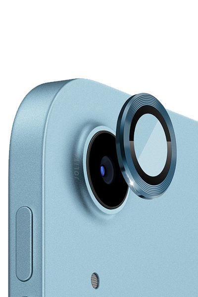 Jolita iPad Air 5Generation 10.9 inch 2022 Compatible Camera Protector Unbreakable Tempered Glass Lens Protector Blue