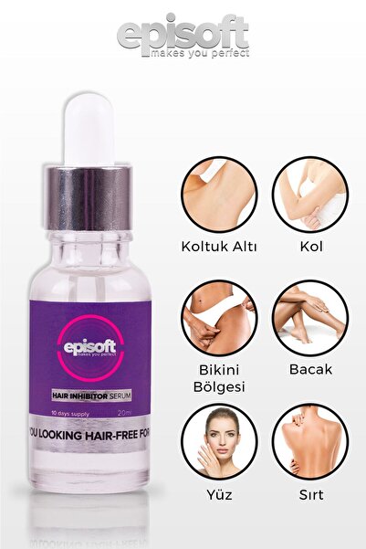 Episoft by İnova İstenmeyen Tüylere Karşı Tüy Inceltici Serum