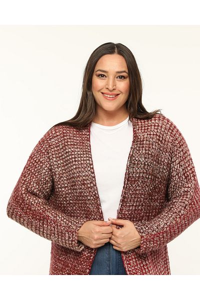 Laden Knitwear Plus Size Oversize Cardigan Women's Woolen Soft Winter Thick Cardigan