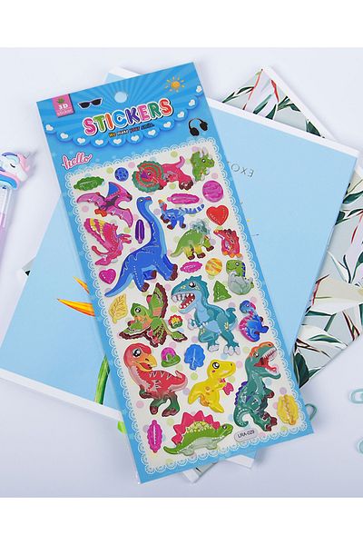 BearPear Παιδικό αυτοκόλλητο Tontis Dinosaur Embossed