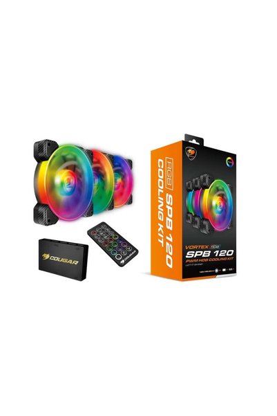 Cougar VORTEX 3x120mm RGB SPB KASA FAN KİTİ
