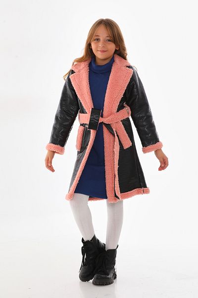 WİENS KİDS GIRL'S COAT DRESS SET