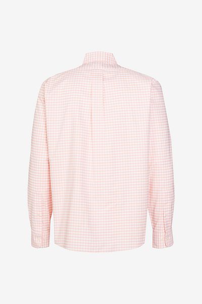 BROOKS BROTHERS Cămașă pentru bărbați, portocaliu deschis, fără călcat, cu croiala obișnuită, cu croiala largă, fără călcat