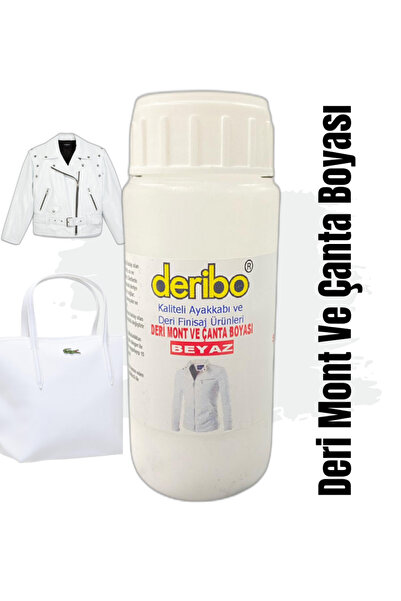 deribo Deri Eşya, Mont, Çanta, Kemer, Cüzdan Boyası. Deri Boyası. + Sünger