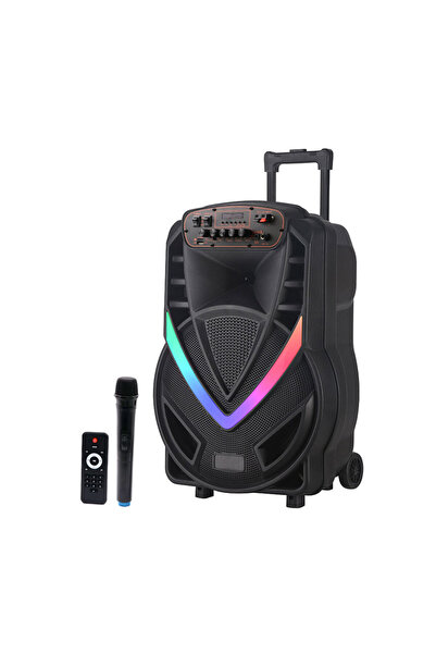 JUNGLEE Büyük Boy Bluetooth Hoparlör Taşınabilir Mikrofonlu Speaker Toplantı ...