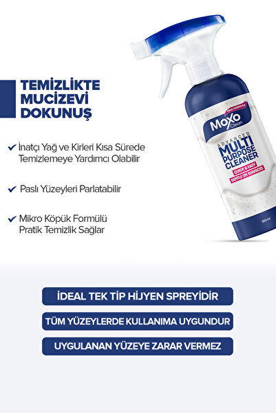 MoxoClean Yağ Çözücü Pas Sökücü Sprey, Çok Amaçlı