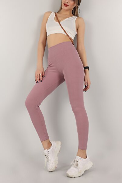 VOGSİNG Ψηλόμεσο κολάν με ραβδώσεις