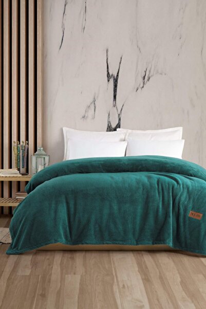 newhome Monica Green Double Luxury Blanket