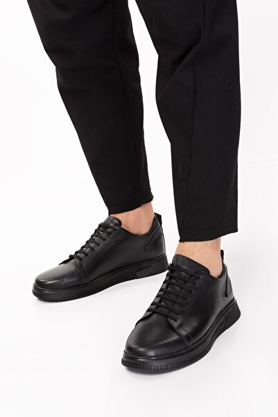 maximoda Pánské neformální kožené boty z pravé kůže