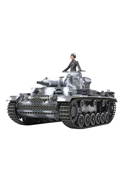 TAMIYA 1/35 German Pz.Kpfw.III Ausf.N Panzer III Plastik Tank Maket Kiti, Dem...