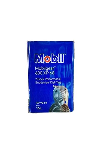 Mobilgear 600 XP 68 Endüstriyel Dişli Yağı - 16 Lt.
