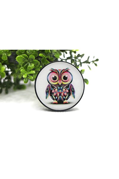 Tezcan Aksesuar Popsocket Telefon Tutacağı Desenli ve Baskılı Parmak Tutucu