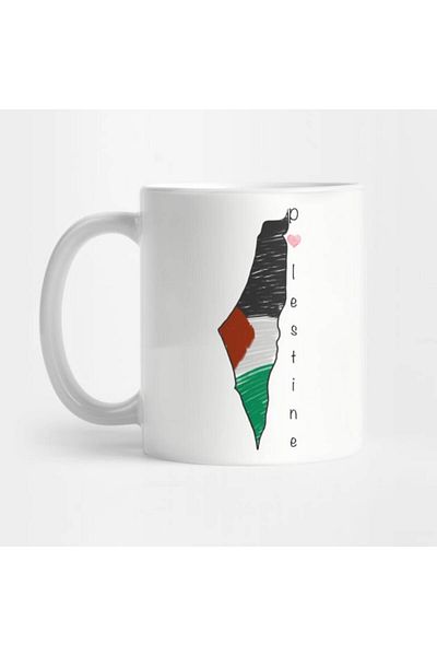 Pixxa Palestinian Map Mug