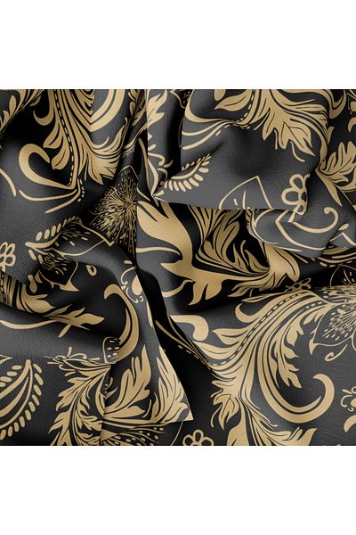 BAMBAŞKA MODA قماش هواية مطبوع رقمي يمكنك صنعه بنفسك (كيرلنت، غطاء حائط، حقيبة إلخ.)