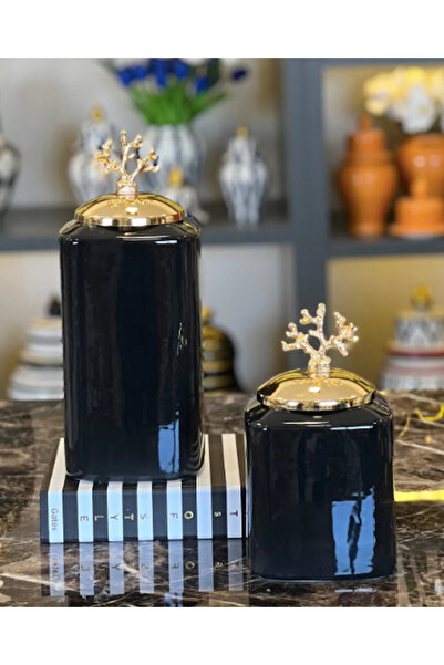 MIARIK DESIGN & DEKORASYON Dekoratif 2'lI Dikdortgen Küp