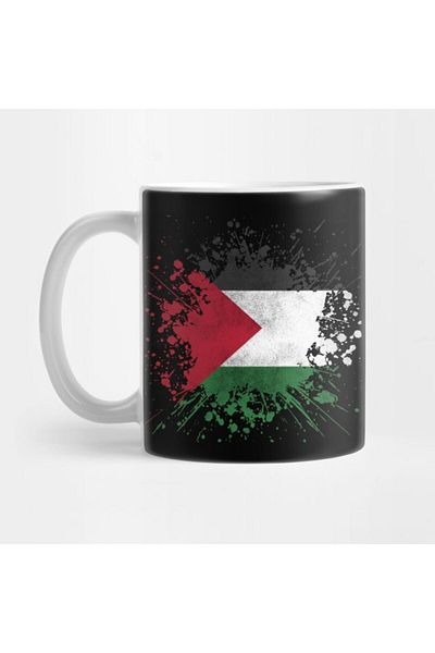 Pixxa Palestine Flag Mug