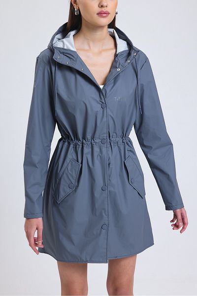 T Rain Pelernă de ploaie pentru femei Stay Dry Gri