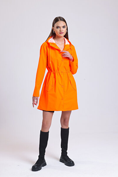 T Rain Γυναικείο αδιάβροχο Stay Dry Orange