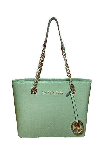 U.S. Polo Assn. يو اس بولو اسن. حقيبة كروس نسائية على شكل ورقة شجر Us23253