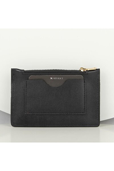 My Valice Women's Leather Wallet and Card Holder 1626 Black