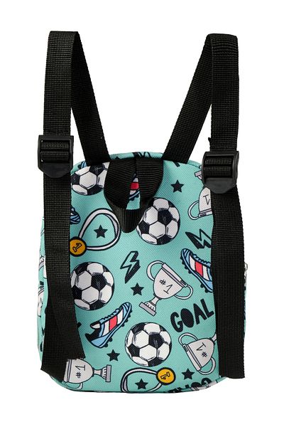 pouniq Football Passion - Boy's Backpack - Compatible for Kindergarten and Nursery - Suitable for 0-8 Years Old