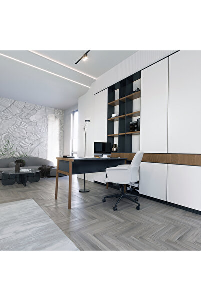 lagomood Zenith Çalışma Masası 120cm Antrasit Ceviz