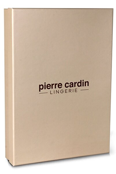 Pierre Cardin Saten Gecelik Sabahlık Pijama Takım Şort Takım 6'lı Gelin Çeyiz Seti - 6700