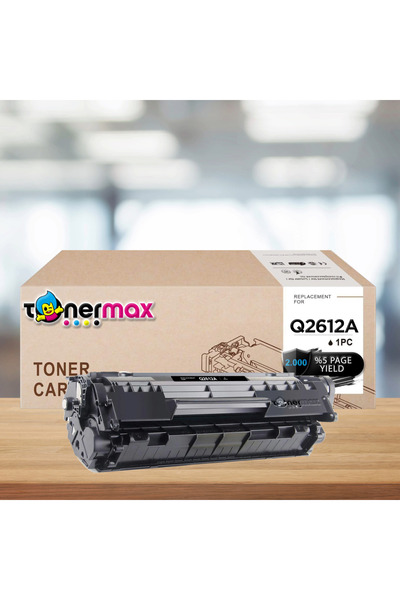 tonermax Hp 12a / Q2612a Muadil Toner/ 1010/1012i/1015/1018/1020/1022