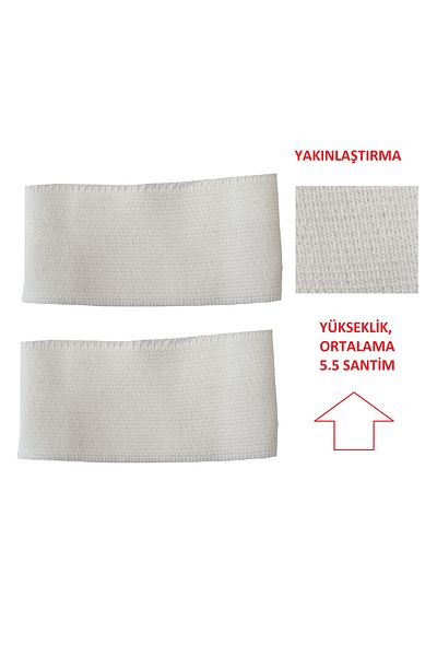 U5 FASHION 2 pieces of knitwear rib sleeve cuffs measures in pictures and descriptions