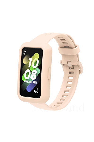 Microcase Huawei Band 8 Önü Açık Tasarım Silikon Kılıf - AL3172