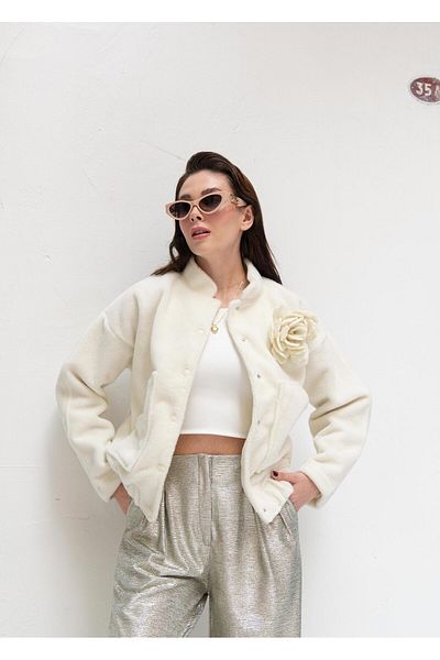 The All Brands FLOWERY BOMBER JACKET