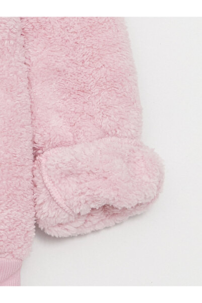 LC Waikiki Crew Neck hímzett hosszú ujjú lány plüss pulóver