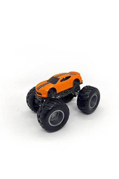 Gokidy Giant Wheel Metal Car - Orange