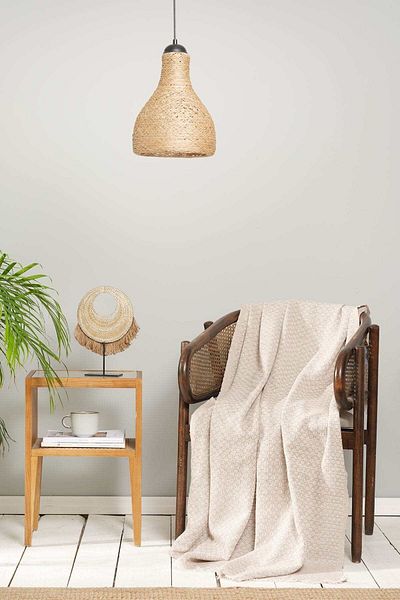 Karaca Home Bety Beige Throw 130 Cm X 170 Cm