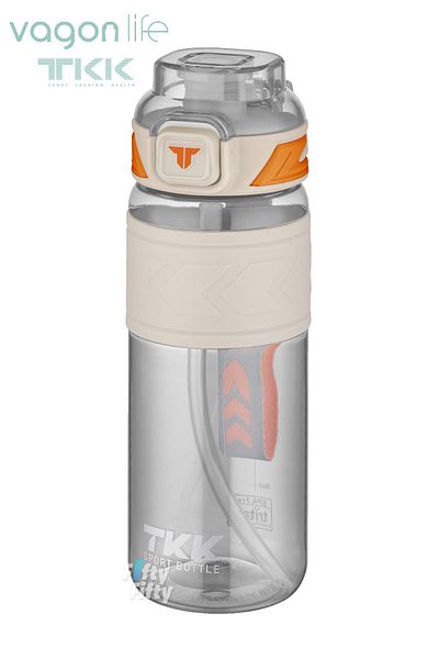 Vagonlife TKK 800 ML Dual Use Tritan Water Bottle with Straw/Comfortable Drinking Bpa Free with Carrying Strap FFTKK1020