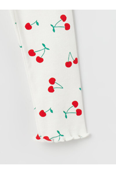 LC Waikiki Beli Lastikli Kız Bebek Tayt 3'lü