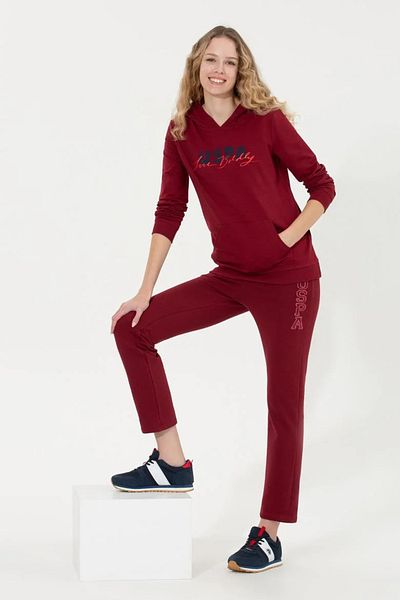 U.S. Polo Assn. Hanorac CHERRY de damă