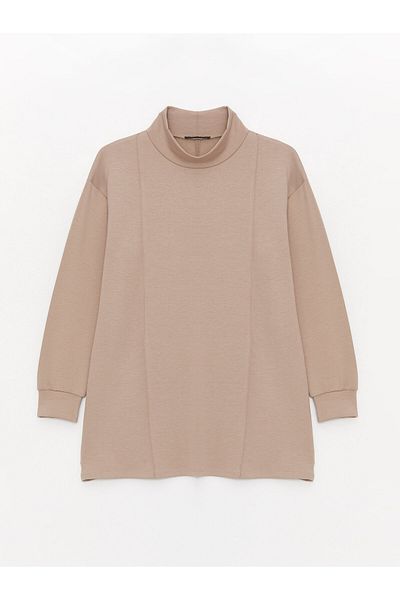 LC Waikiki Stand Collar Long Sleeve Women's Tunic
