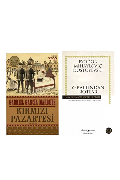 CAN Kırmızı Pazartesi - Gabriel García Márquez - Yeraltından Notlar - Fyodor ...
