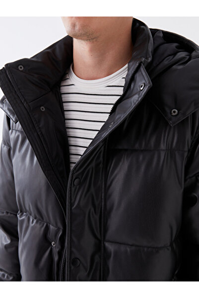 LC Waikiki Pánská bunda Puffer s kapucí – standardní střih