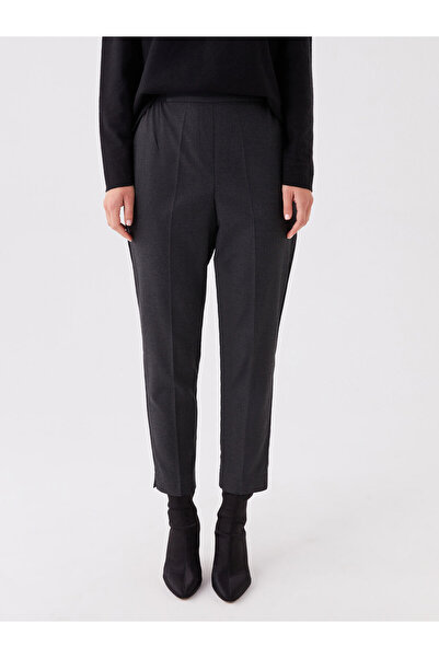 LC Waikiki Standard Fit Women's Trousers - Elastic Waist