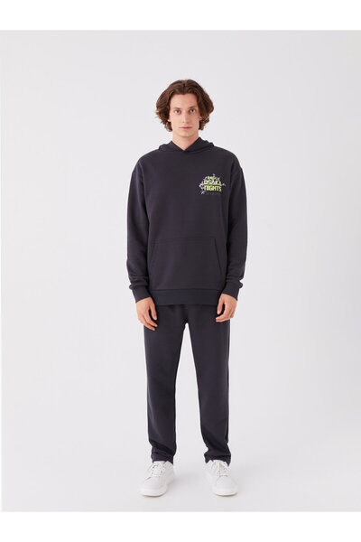 LC Waikiki Ανδρικό φούτερ με κουκούλα - μακρυμάνικο και στάμπα