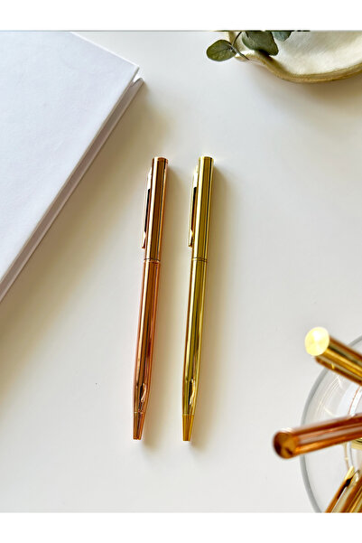 Norm Design Kalem, Düğün ve Nikah Kalemi, Metal Gold Tükenmez Kalem