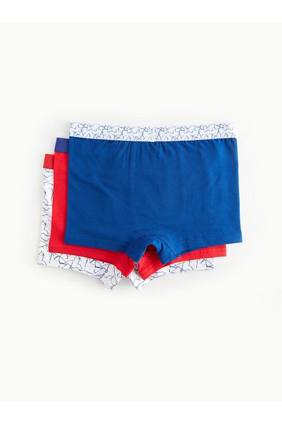 LC Waikiki Βαμβακερό Boxer Boxer σετ 3 τεμ