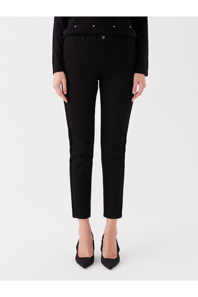 LC Waikiki Dámské džínové kalhoty Slim Fit