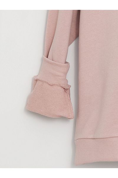 LC Waikiki Těhotenská mikina s dlouhým rukávem s potiskem Mickey Mouse Crew Neck